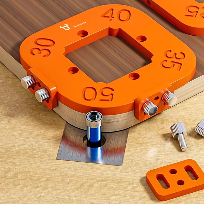 Woodworking Router Templates - Modèles de rayon d'angle de routeur