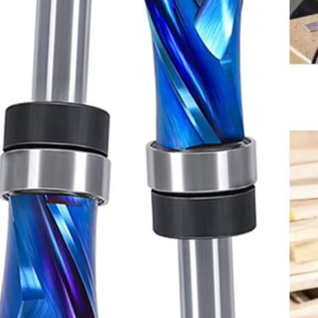 Woodworking Router Templates - Fraise à défoncer en spirale en