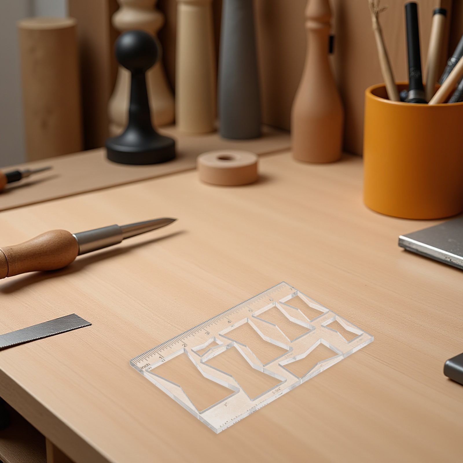 Woodworking Router Templates - Gabarit de toupie en acrylique 5