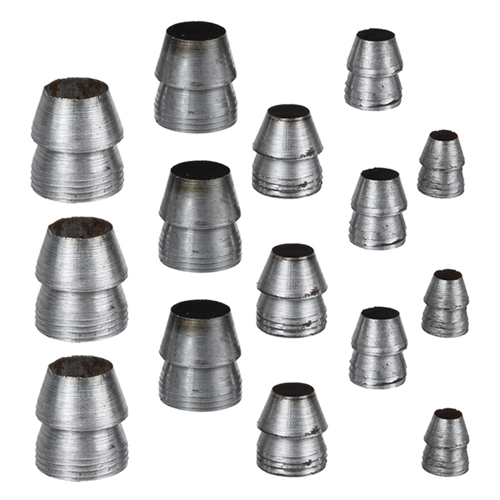 Woodworking Hammer - 15 pièces de cales métalliques pour