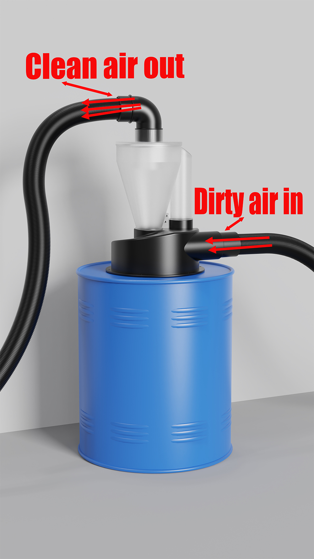 Vacuum Cleaner Woodworking - PEMEDOR – collecteur de poussière Cyclone
