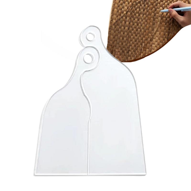 Woodworking Router Templates - Modèles acryliques pour le travail du