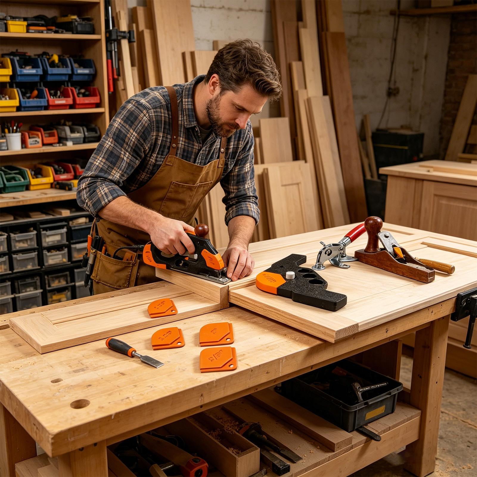 Woodworking Router Templates - Gabarit de rayon d'angle pour routeur,