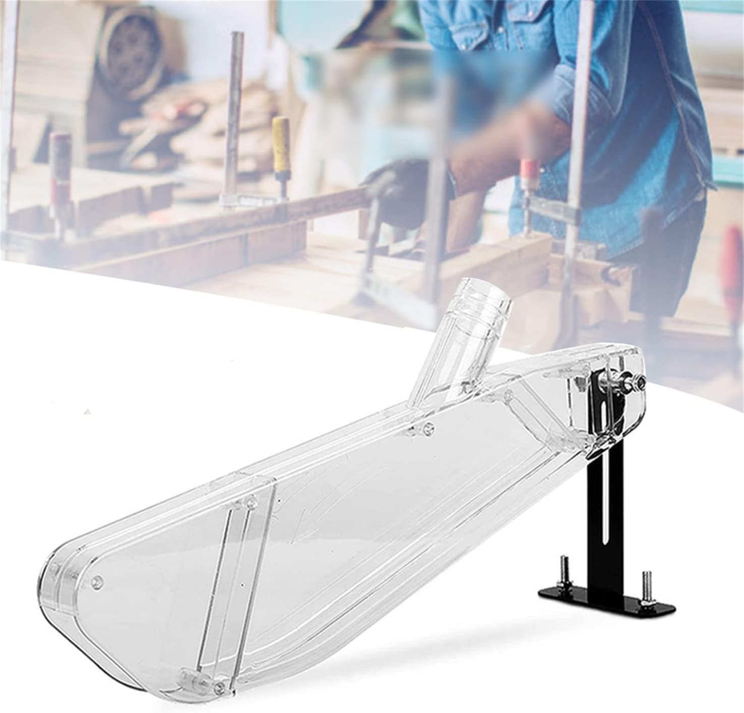 Vacuum Cleaner Woodworking - Cache de protection transparent pour scie