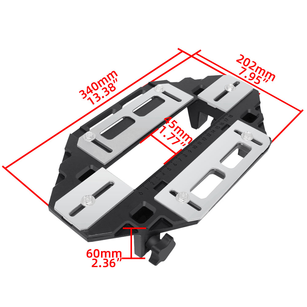 Nouveau localisateur de rainur - Woodworking Router Templates avis et prix