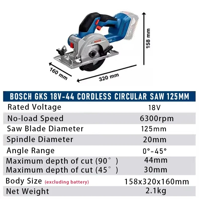 Scie circulaire sans fil Bosch - Woodworking Machine avis et prix