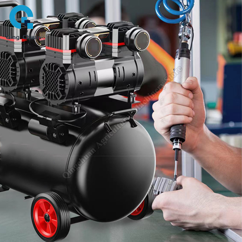 Compresseur d'air petit 220V 4 - Woodworking Oil avis et prix
