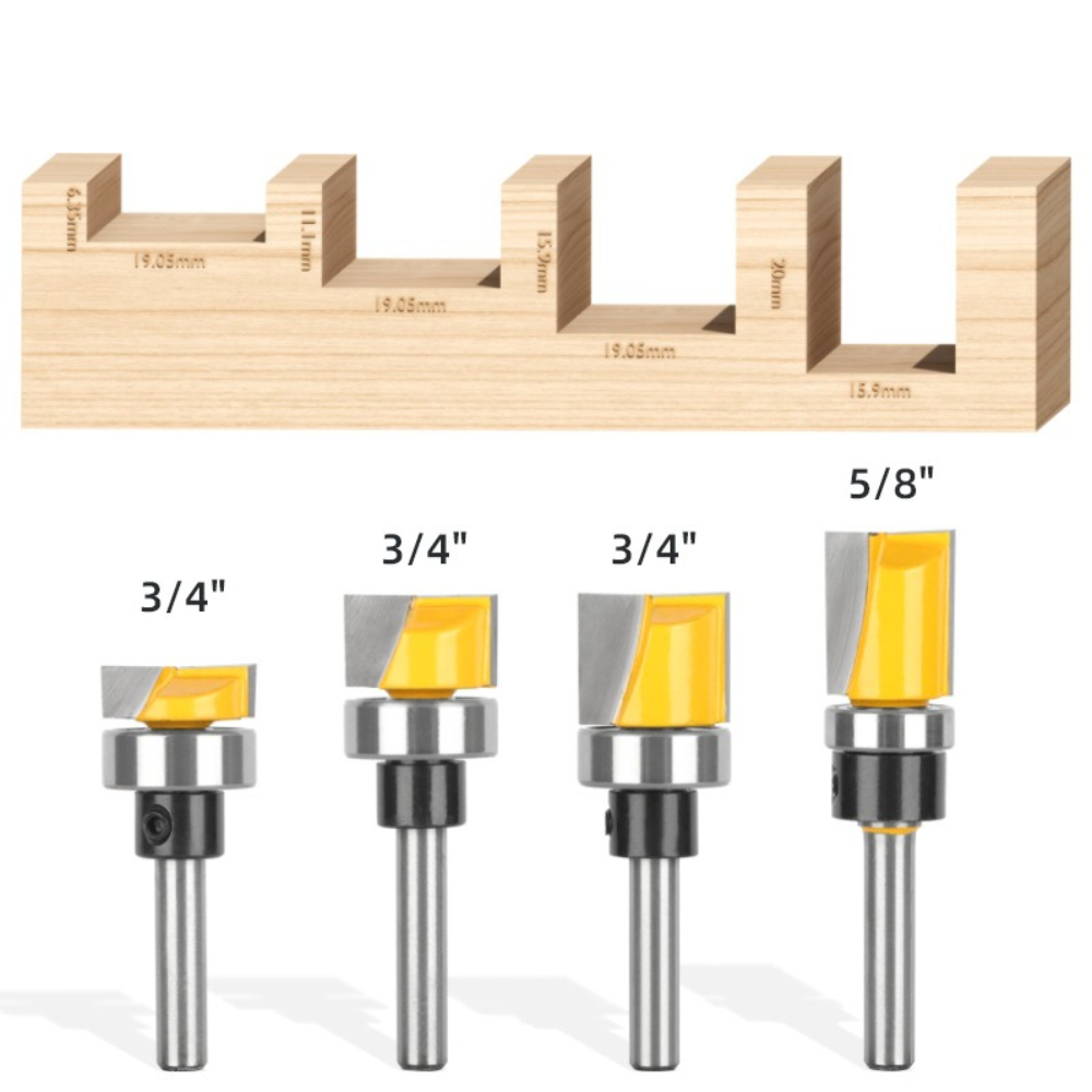 Fraise à défoncer à queue de 1 - Woodworking Router Templates avis et prix
