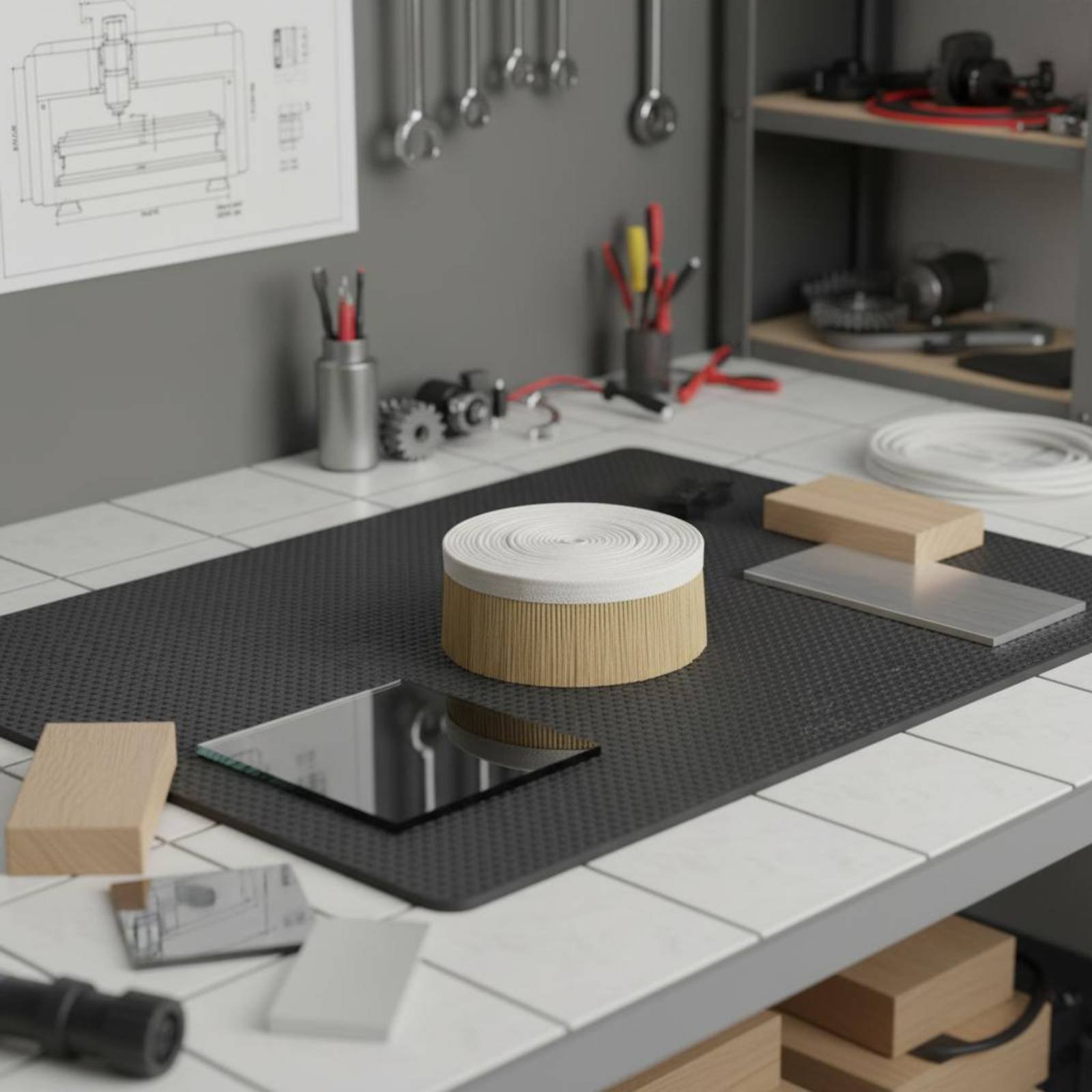 Bande de brosse anti-poussière - Vacuum Cleaner Woodworking avis et prix