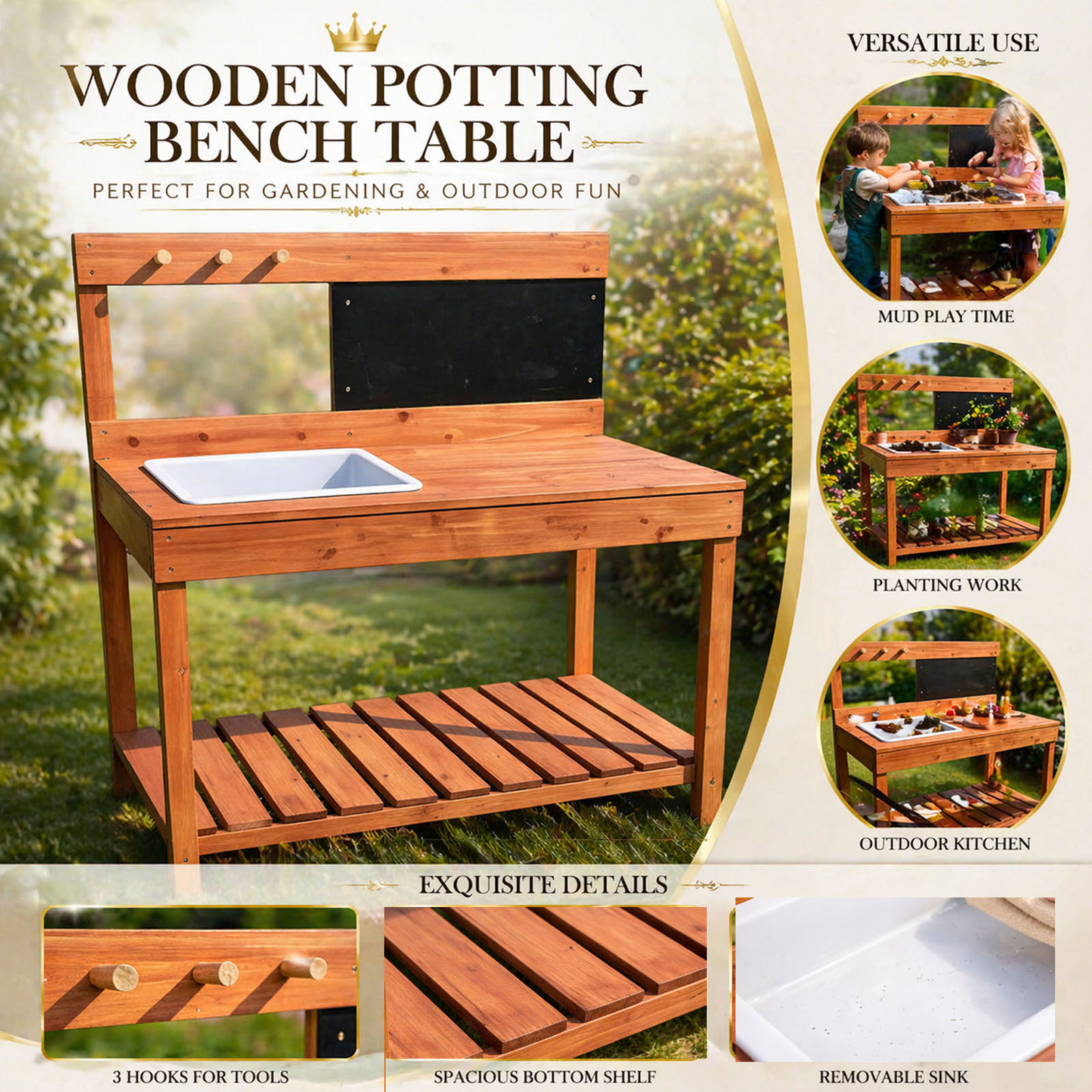 Bancs de jardinage en bois pou - Woodworking For Kids avis et prix