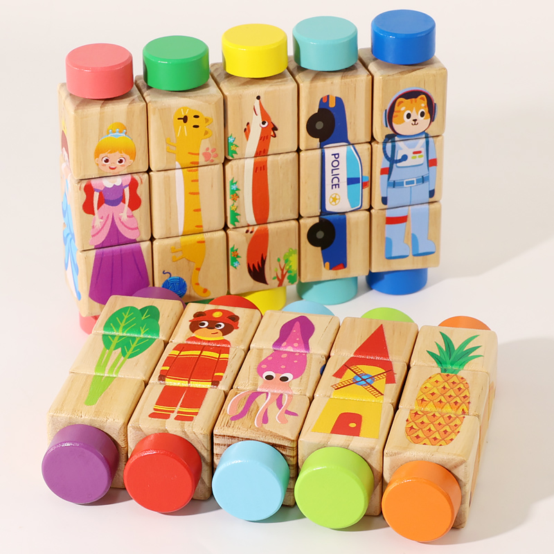 Puzzle rotatif en bois pour bé - Woodworking For Kids avis et prix