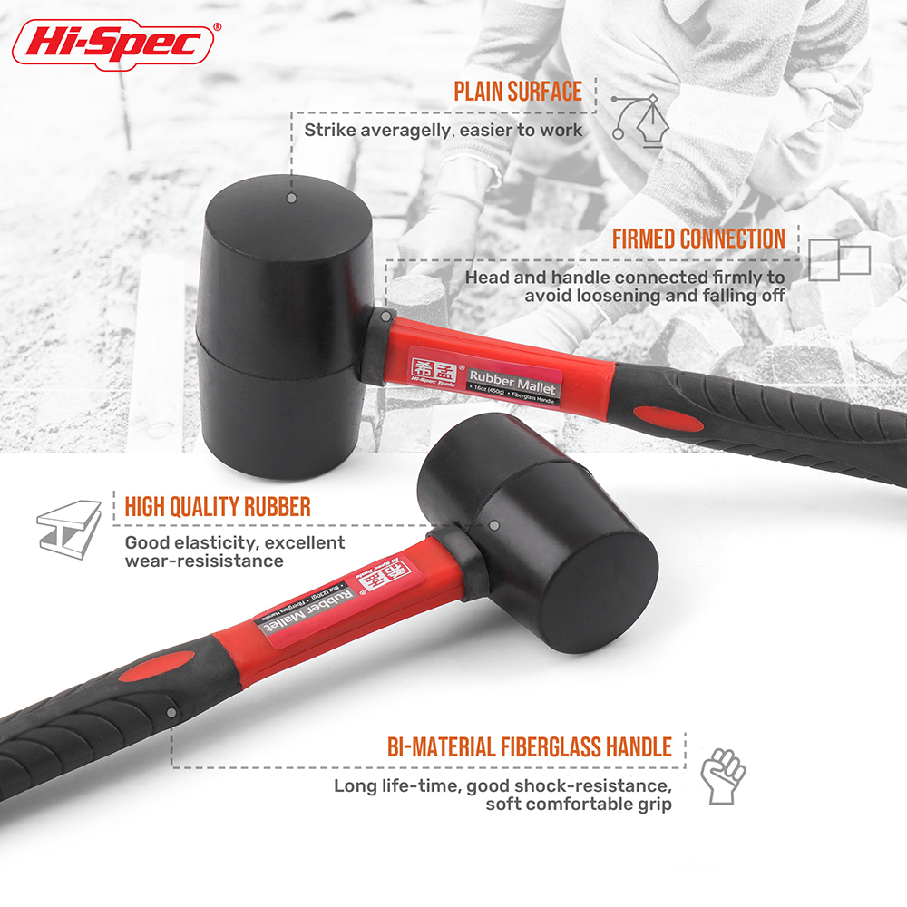 Marteau en caoutchouc à face s - Woodworking Hammer avis et prix