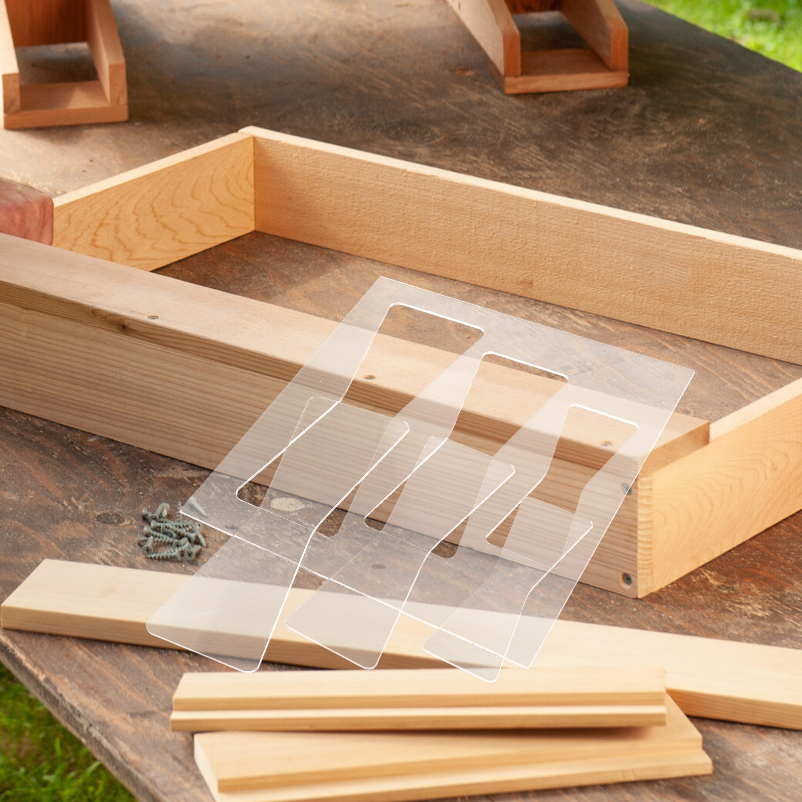 Lot de 2 gabarits de menuiseri - Woodworking Router Templates avis et prix